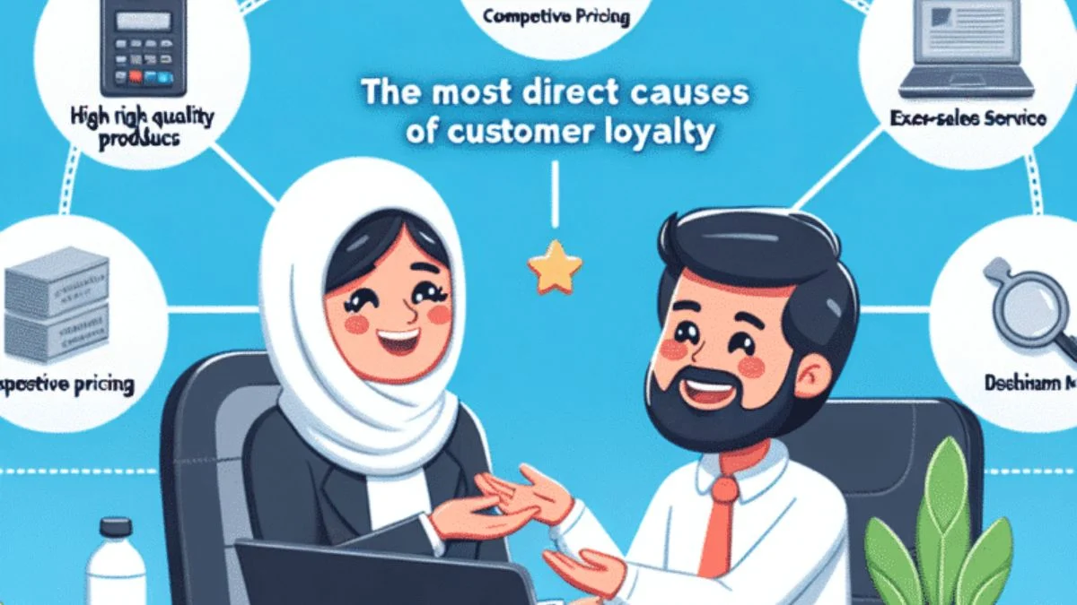 What is the most direct cause of customer loyalty