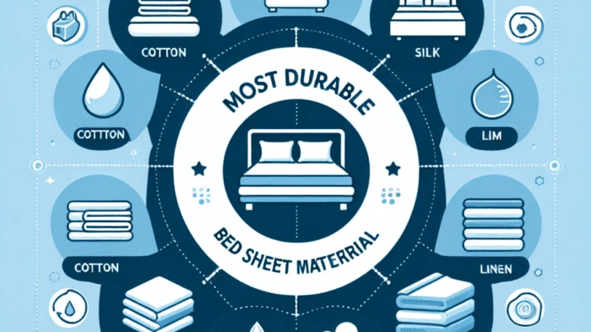 What is the most durable bed sheet material