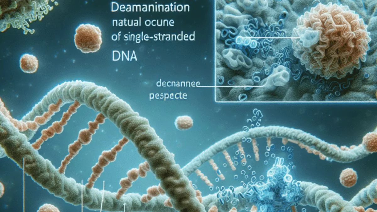 What is the probabiltiy that deamination occurs in ssdna naturally